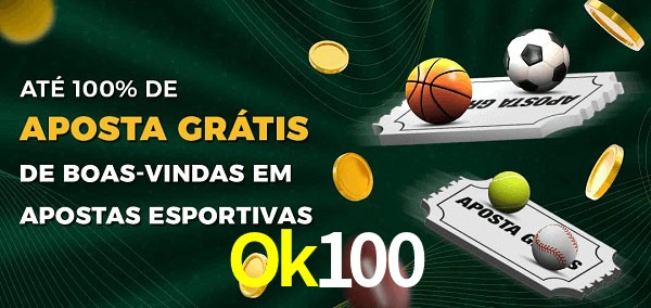 Ok100 Ate 100% de Aposta Gratis