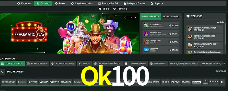 cassino Ok100
